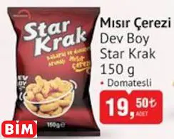 STAR KRAK MISIR ÇEREZİ DEV BOY